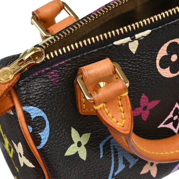 Louis Vuitton Multicolor Mini Speedy Handbag M92644 TH1013 195466 - Picture 5 of 8